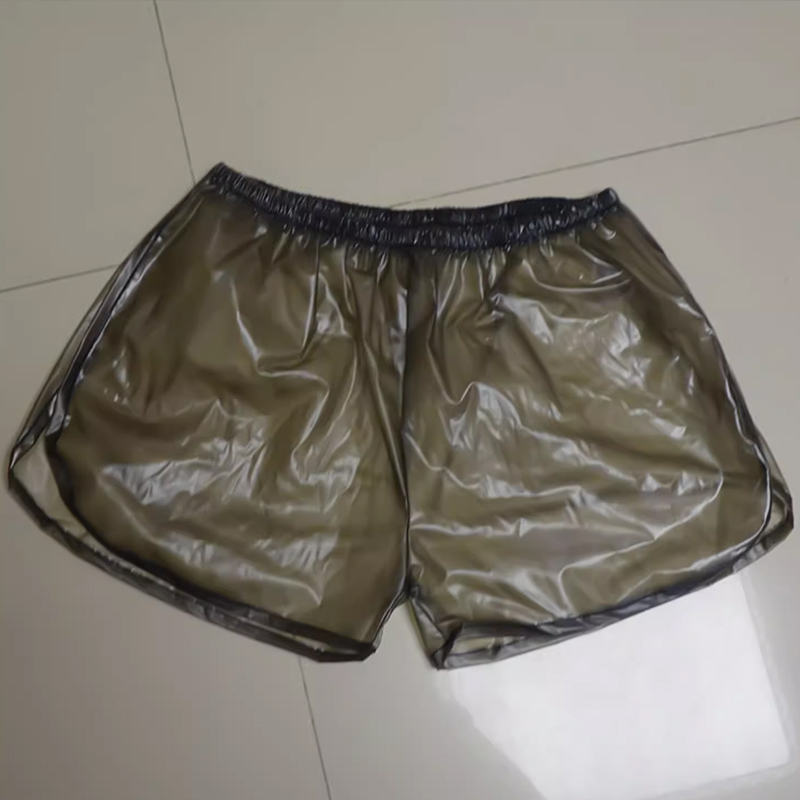 Boxer Shorts Modal - Boxer Transparent en PVC pour Couple,