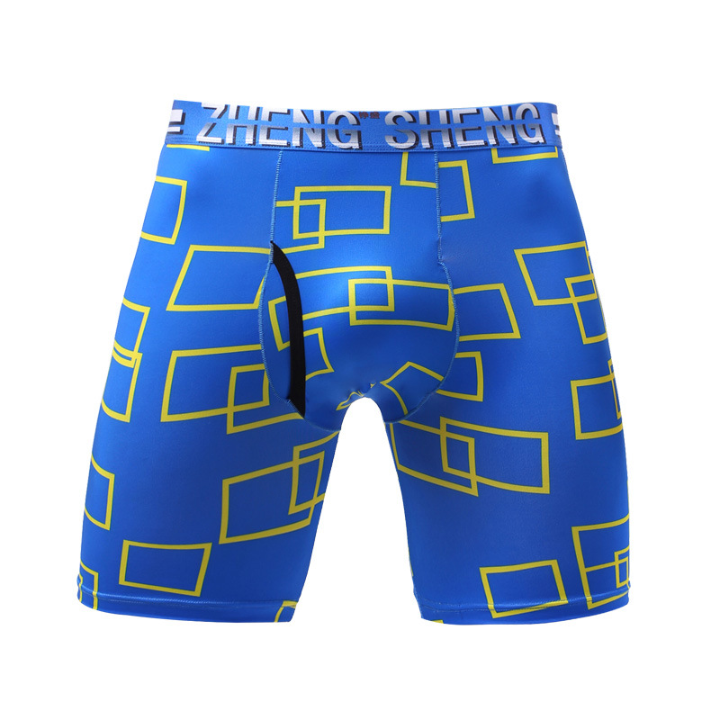 Long Leg Trunk Men - Sous-vêtements pour hommes boxeurs Shorts Homme