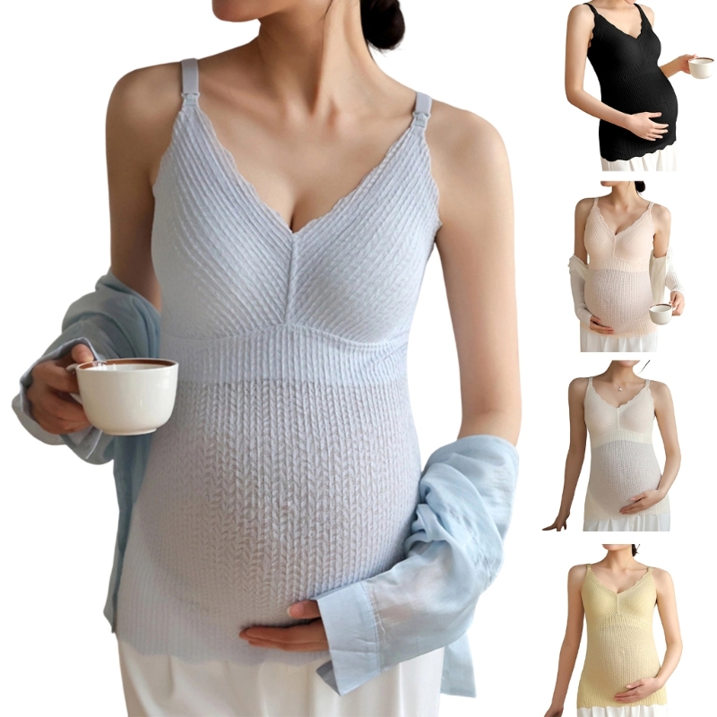 Camisole d'allaitement Y4UD à  - Tank Top Ribbed avis et prix