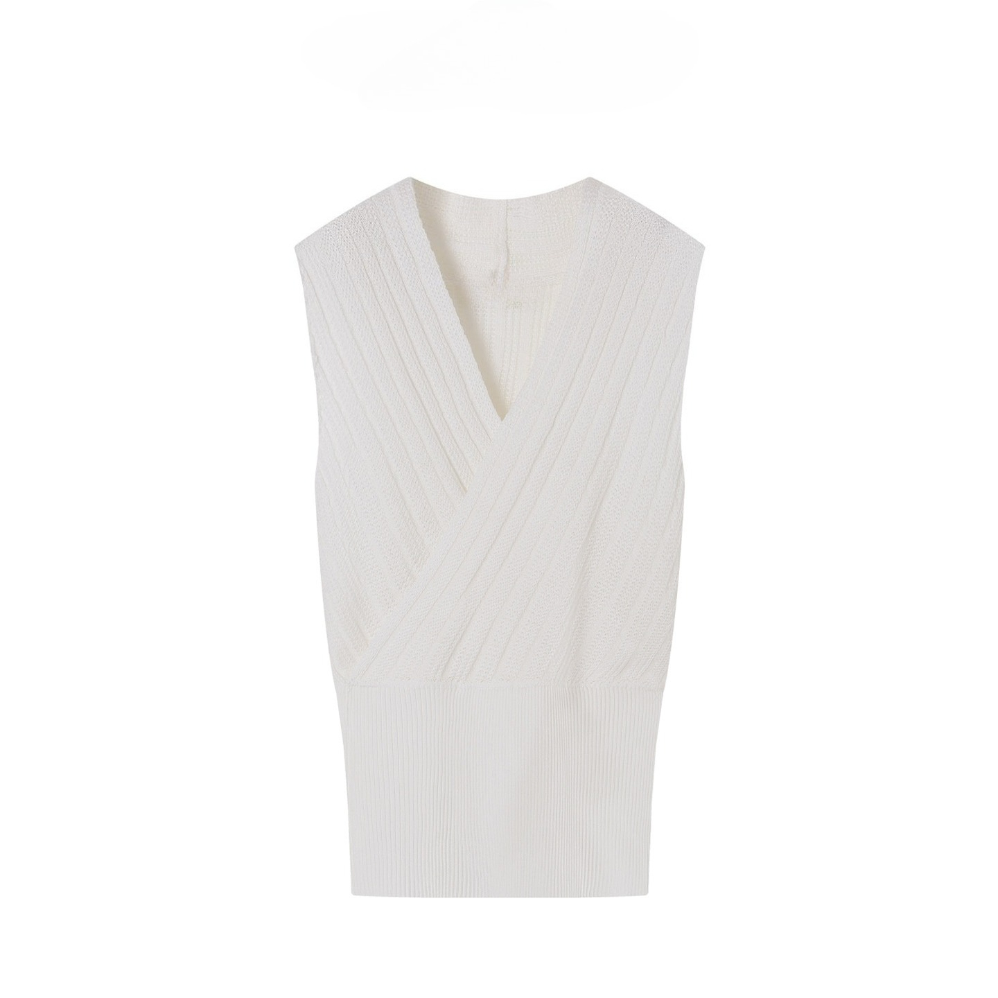 Gilet pull sans manches en mai - Tank Top Ribbed avis et prix
